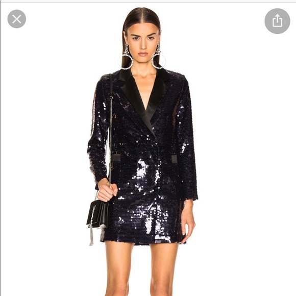 Sequin tuxedo dress! - Picture 3 of 7